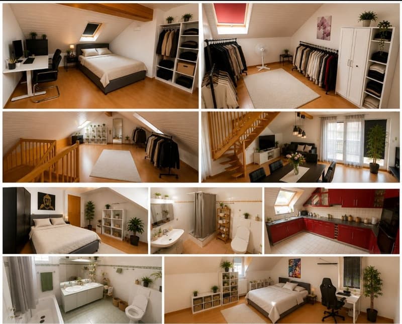 Prächtige 7-Zimmer-Duplexwohnung im Herzen von Echallens (1)
