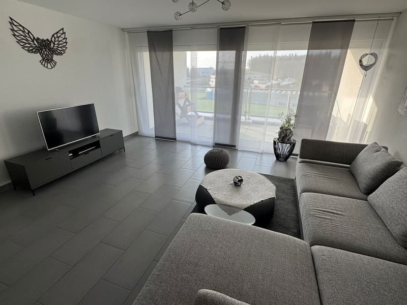 Très bel appartement de 3.5 pièces - grand balcon - dans un petit immeuble (4)