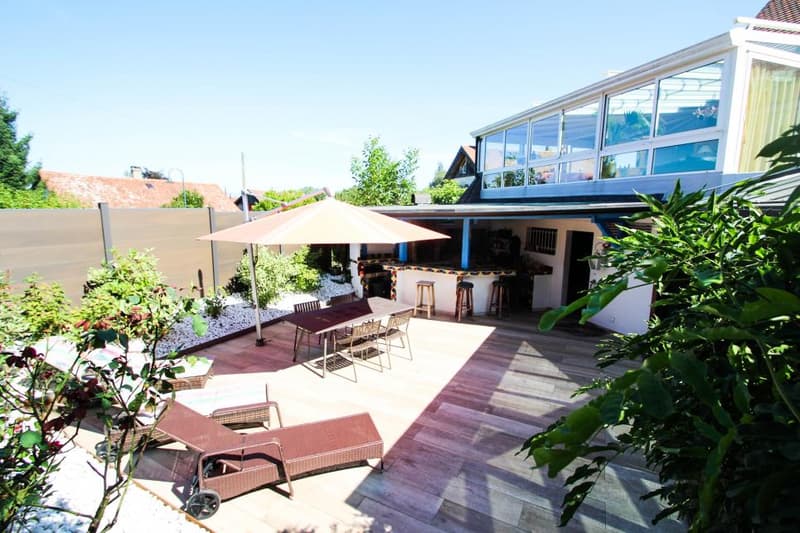 2ème vue terrasse inférieure