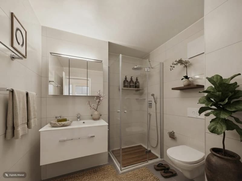Appartement de 2.5 pièces au RDC avec jardin à Villeneuve (4)