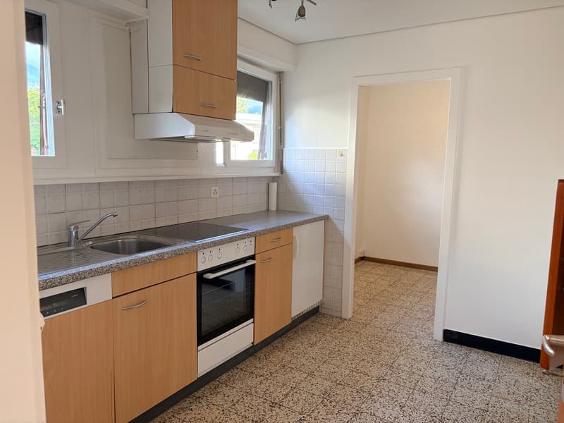 Bex : à louer superbe appartement indépendant de 3.5 pièces avec terrasse (4)
