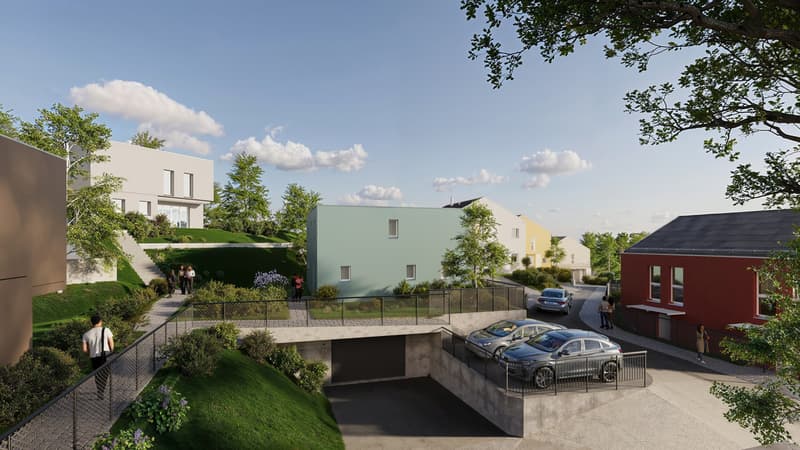 Sur la Cluse Villa 3A - Mitoyenne 4.5 pièces (3)