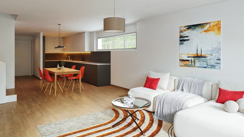 Sur la Cluse Villa 3B - Casa a Schiera 4.5 Locali (8)