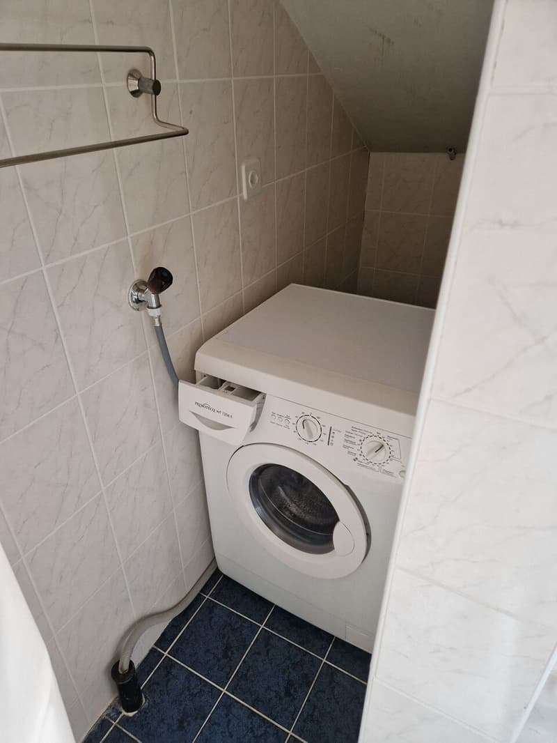 Appartement de 1.5 pièce mansardé avec cachet au 3ème avec balcon (4)