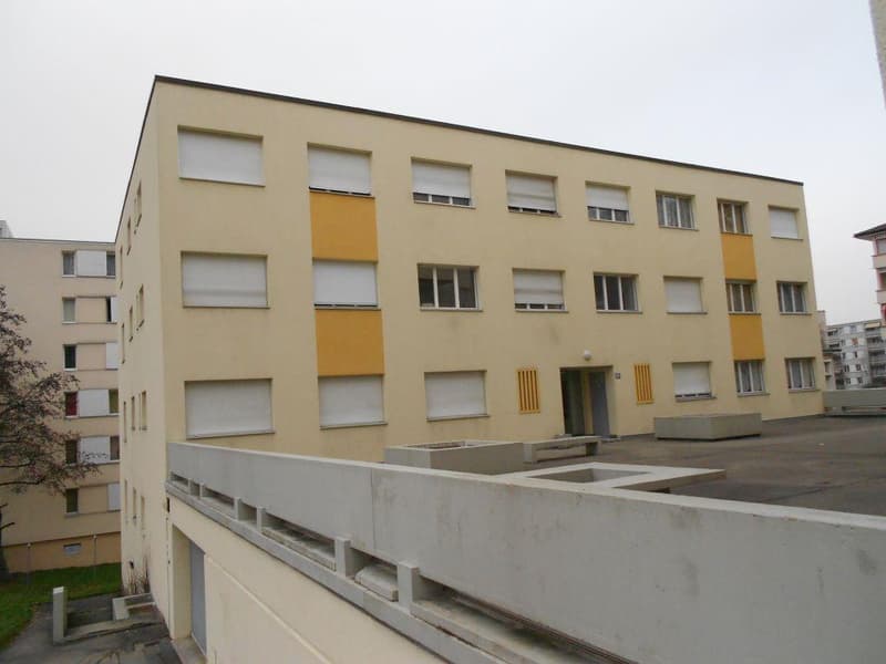 Vue du bâtiment