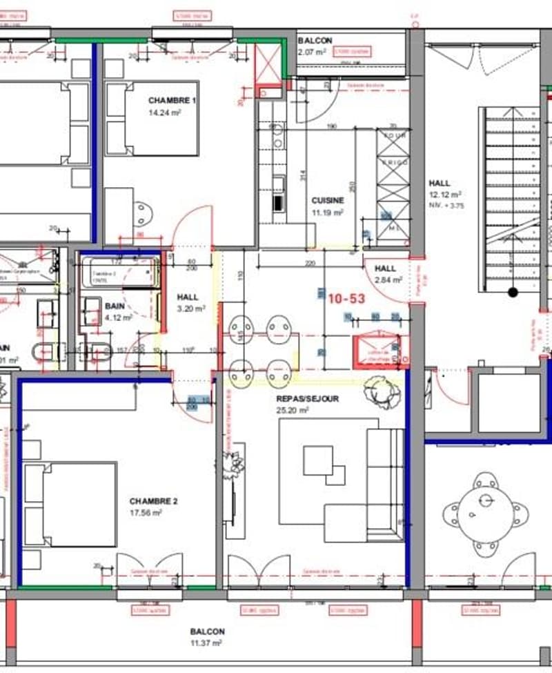 Plan appartement