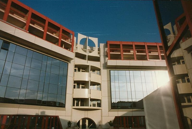 Vue du bâtiment