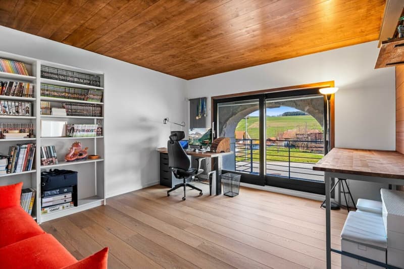 Chambre/bureau rez-de-chaussée