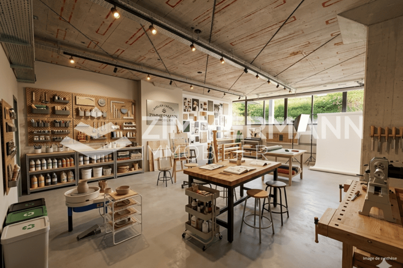 Large commercial space of 350 m² in Ecublens - A space with great potential for your activity (5)