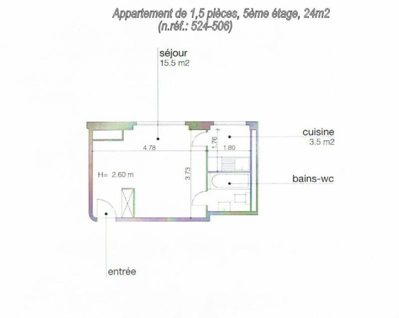 Pâquis - Studio di 24m2 a Ginevra! (2)