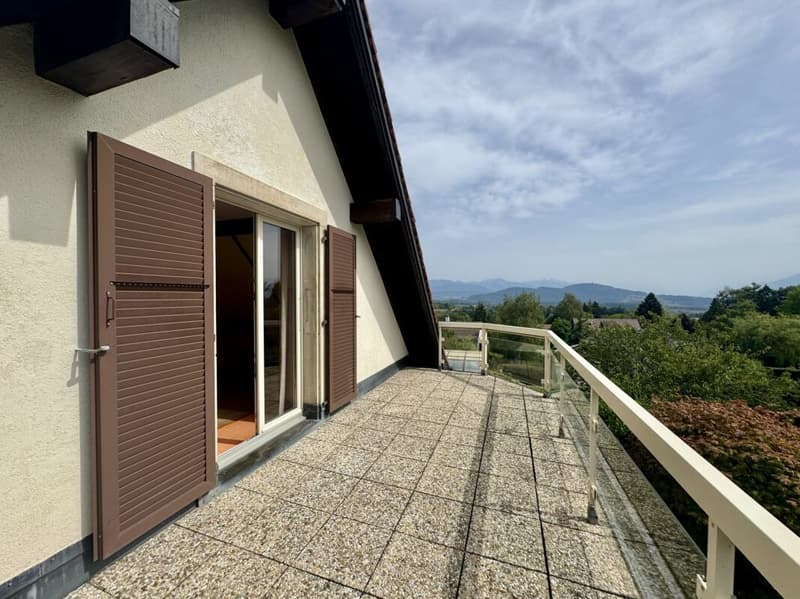 Balcon étage