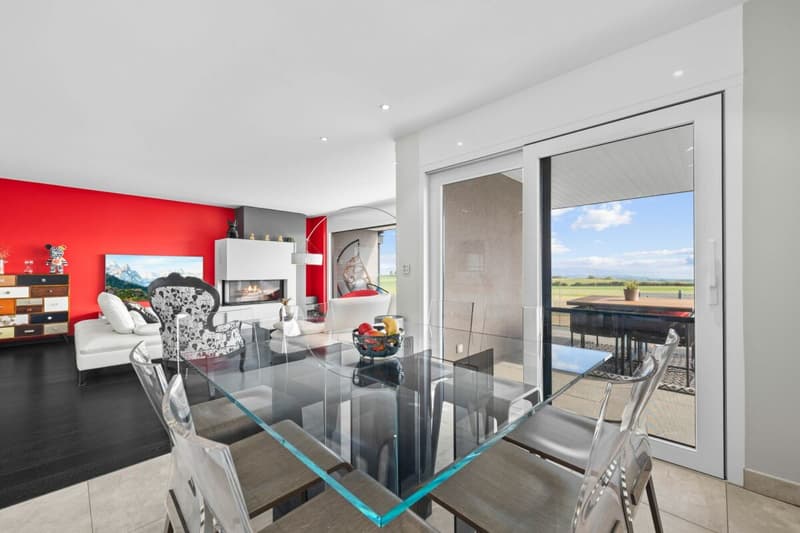 Villa contemporaine avec vue panoramique sur le Léman et les Alpes (6)