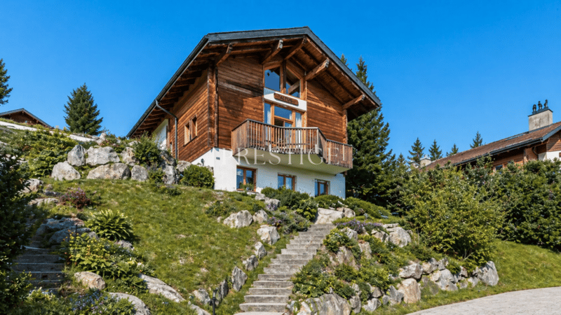 Chalet de 5 pièces avec vue imprenable à Anzère (14)