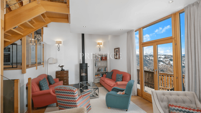 Chalet de 5 pièces avec vue imprenable à Anzère (1)