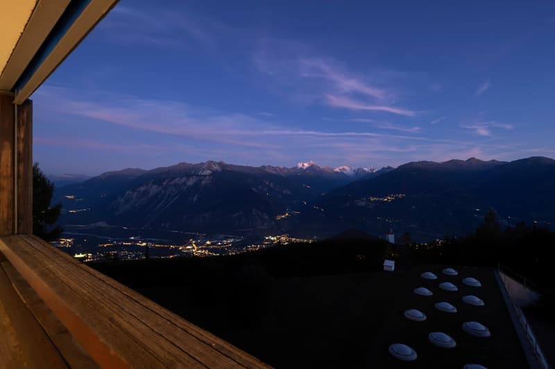 3.5pces en SI avec vue panoramique sur les montagnes – Crans-Montana (18)