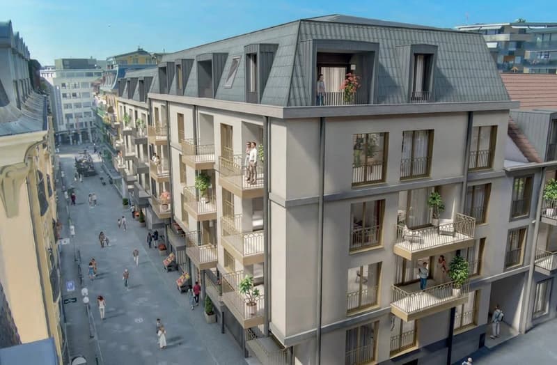 Montreux ? Appartement neuf de 3.5 pièces au 3e étage avec deux balcons (4)