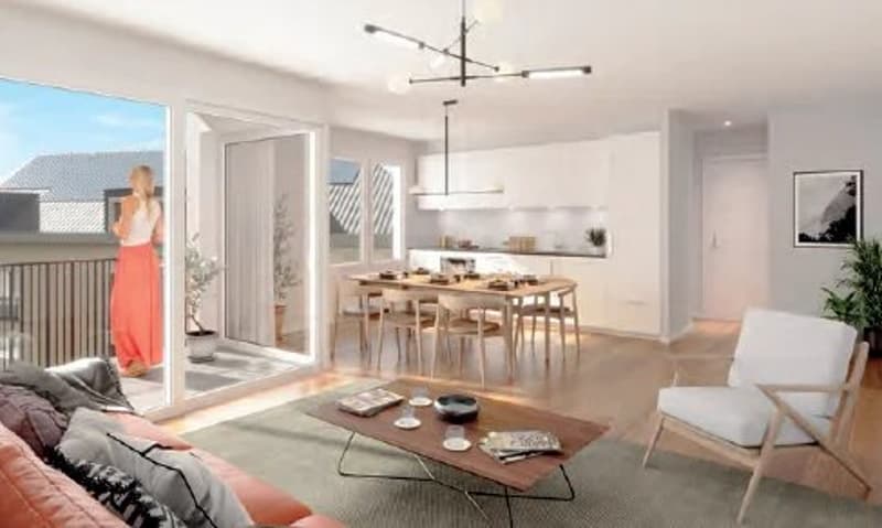Montreux ? Appartement neuf de 3.5 pièces au 3e étage avec deux balcons (1)