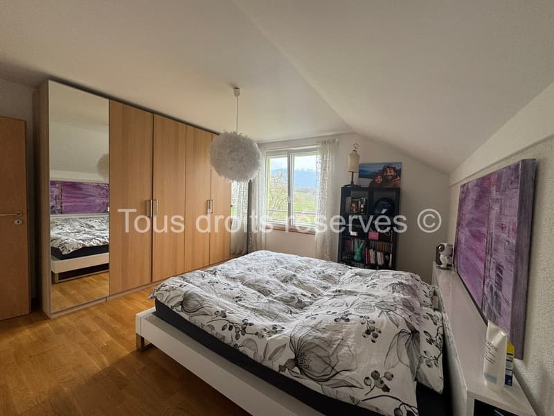 Beautiful individual villa with 5.5 rooms in Bofflens (12)