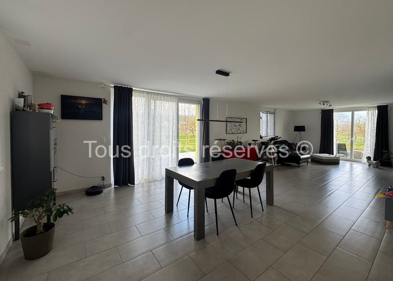 Beautiful individual villa with 5.5 rooms in Bofflens (6)
