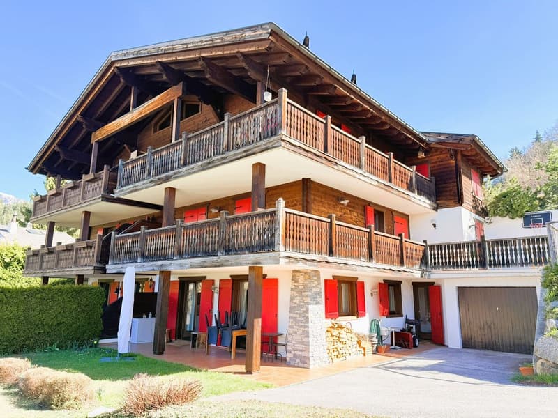 Prächtige 3.5 Zimmer Wohnung in Crans-Montana - Geräumig & hell - Ruhige Lage - Schöne Aussicht - Große Terrasse (15)