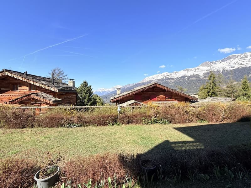 Prächtige 3.5 Zimmer Wohnung in Crans-Montana - Geräumig & hell - Ruhige Lage - Schöne Aussicht - Große Terrasse (14)
