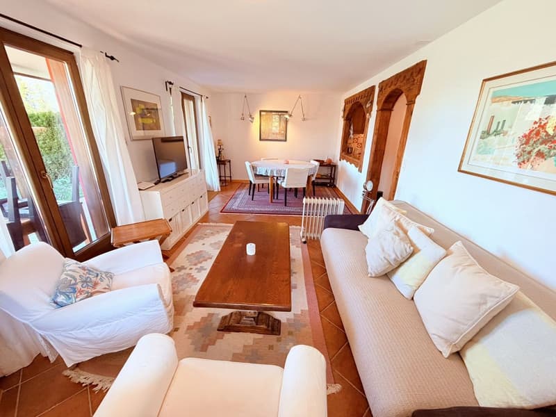 Prächtige 3.5 Zimmer Wohnung in Crans-Montana - Geräumig & hell - Ruhige Lage - Schöne Aussicht - Große Terrasse (2)