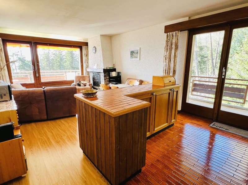 Großzügige und helle 3.5-Zimmer-Wohnung - Superber Blick - Gute Lage - Sehr ruhige Umgebung (2)