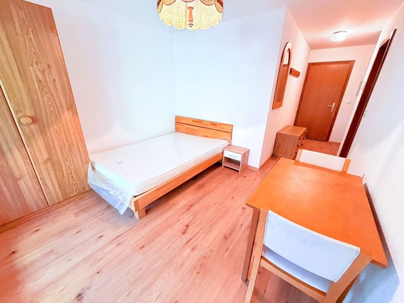 Nice 1.5 rooms renovated (floor, walls, etc.) - Ideally located in the heart of Montana - Very quiet location (4)