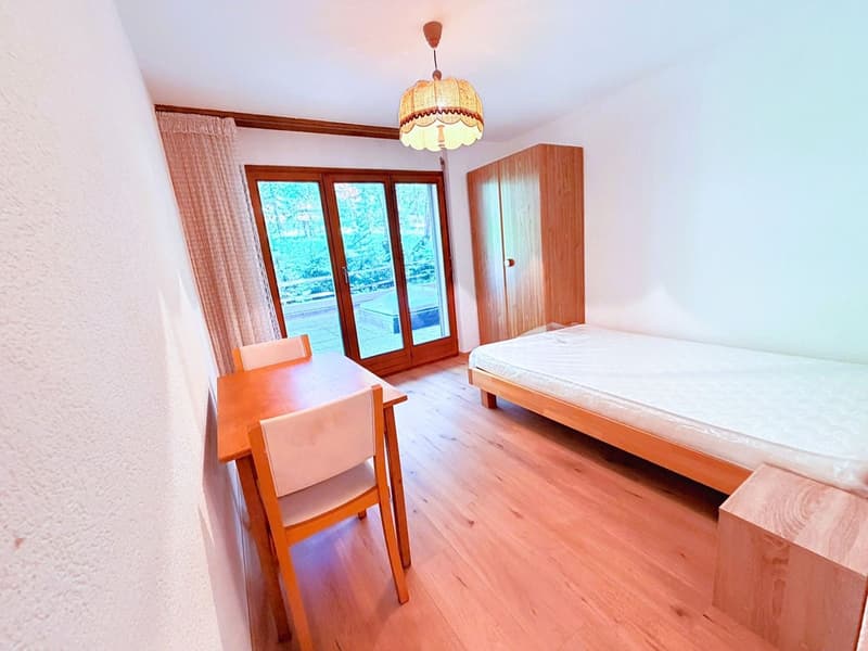 Nice 1.5 rooms renovated (floor, walls, etc.) - Ideally located in the heart of Montana - Very quiet location (2)