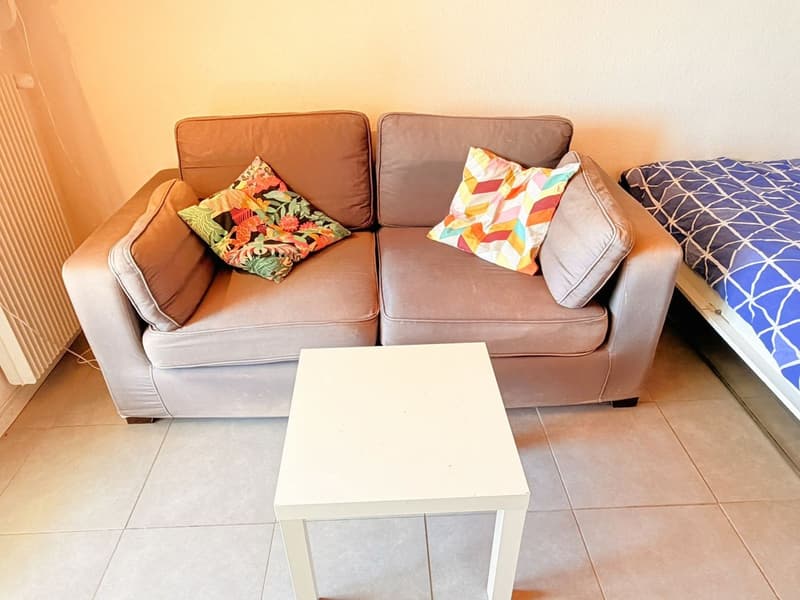 Spacieux et lumineux studio de 1.5 pièces - Très bien situé - Endroit très calme - Magnifique vue (7)