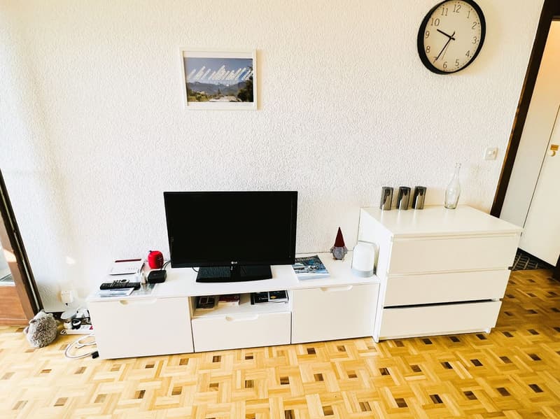 À LA SAISON : Spacieux et lumineux 2.5 pces rénové - Magnifique vue - Lieu calme - Bien situé (4)