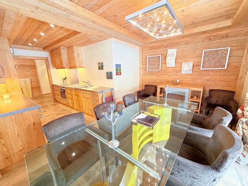 Superbe 4.5 pces spacieux & lumineux - Haut standing - Espace Wellness - Bien situé (ski in/ski out) (7)