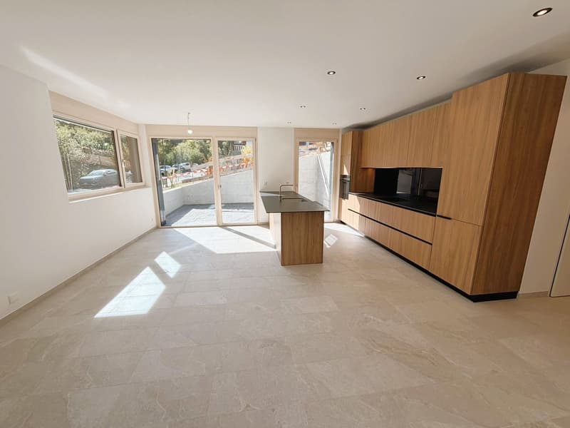 Chalet de 4.5 pces - Neuf - Très cosy - Spacieux et lumineux - Endroit très calme - Bien situé (1)