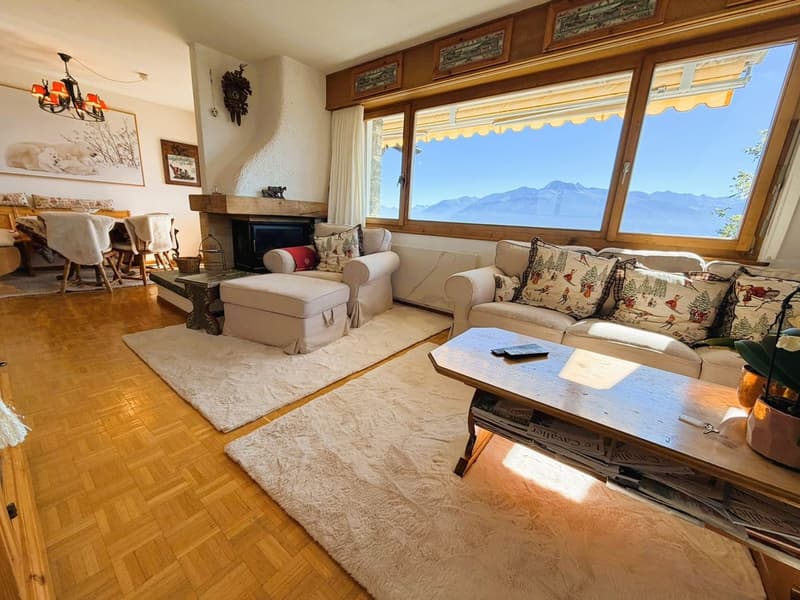 Magnifique duplex de 4.5 pces - Spacieux et lumineux - Lieu très calme - Superbe vue - Bien situé (3)