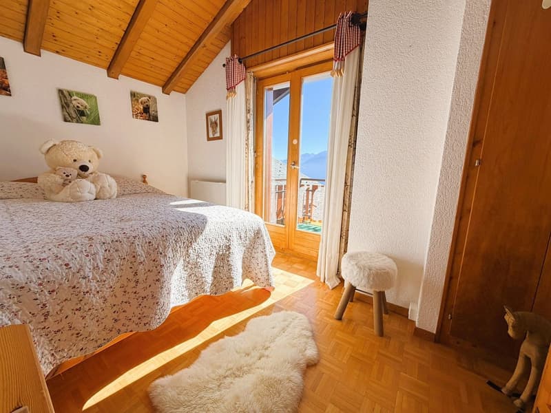 Magnifique duplex de 4.5 pces - Spacieux et lumineux - Lieu très calme - Superbe vue - Bien situé (14)