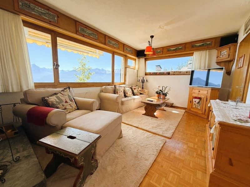 À LA SAISON : Magnifique duplex de 4.5 pces - Spacieux et lumineux - Lieu calme - Superbe vue (1)