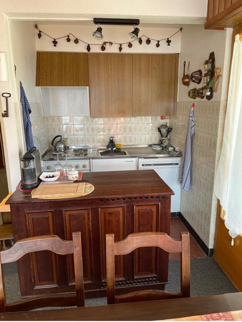 Wohnung mit 3.5 Zimmern und Panoramablick auf die Berge in Les Collons (2)