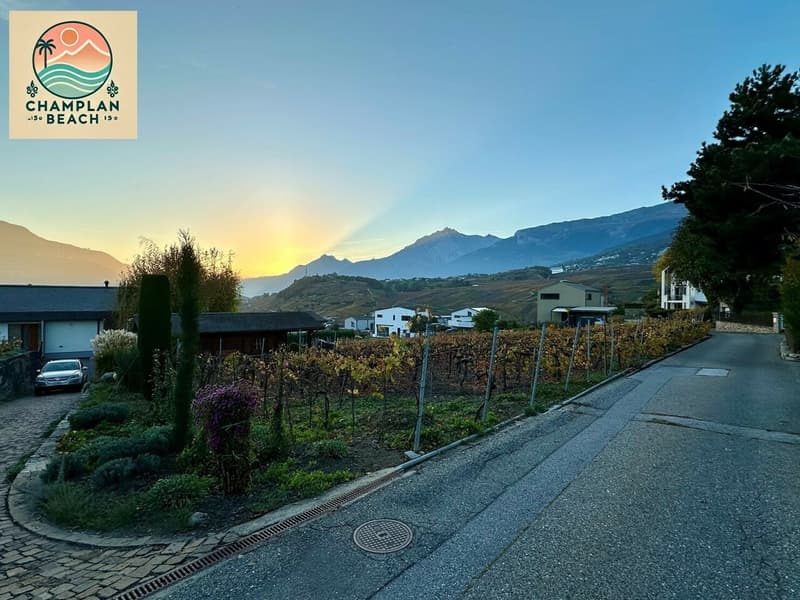 Exclusivité ! Dernière parcelle à vendre Champlan - Grimisuat (6)