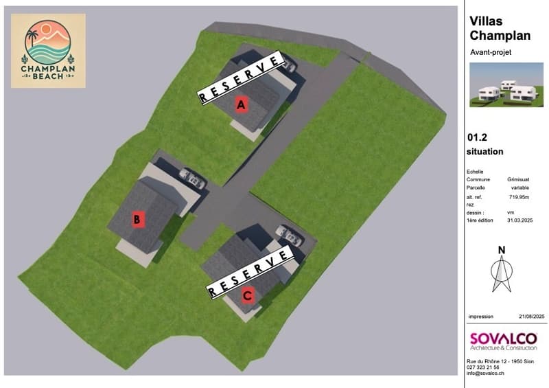 Exclusivity! Last villa to build Champlan - Grimisuat (7)