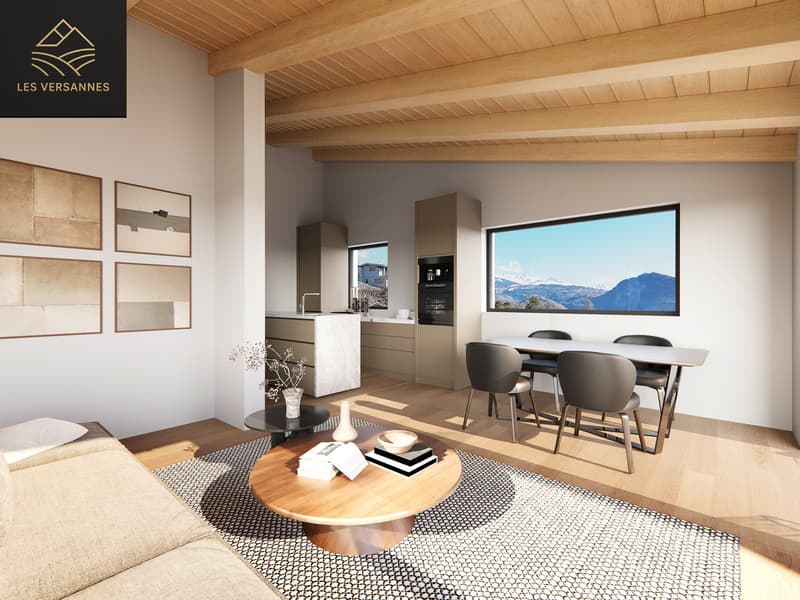 Appartement moderne de 3.5 / 4.5 pièces à vendre à Grimisuat (4)