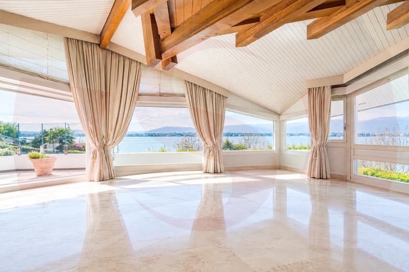 Villa contemporaine avec piscine intérieure à louer non meublée (7)