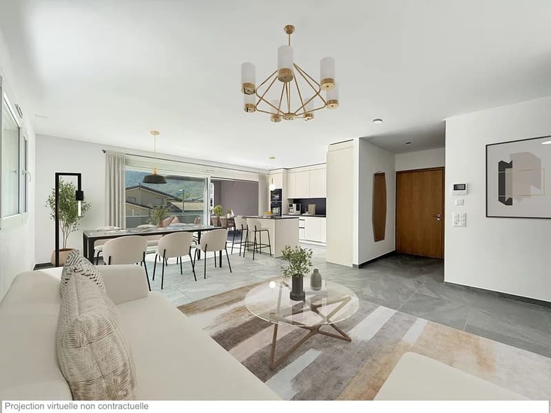 Prestige residential - Sumptuous new 4.5-room attic apartment (2)