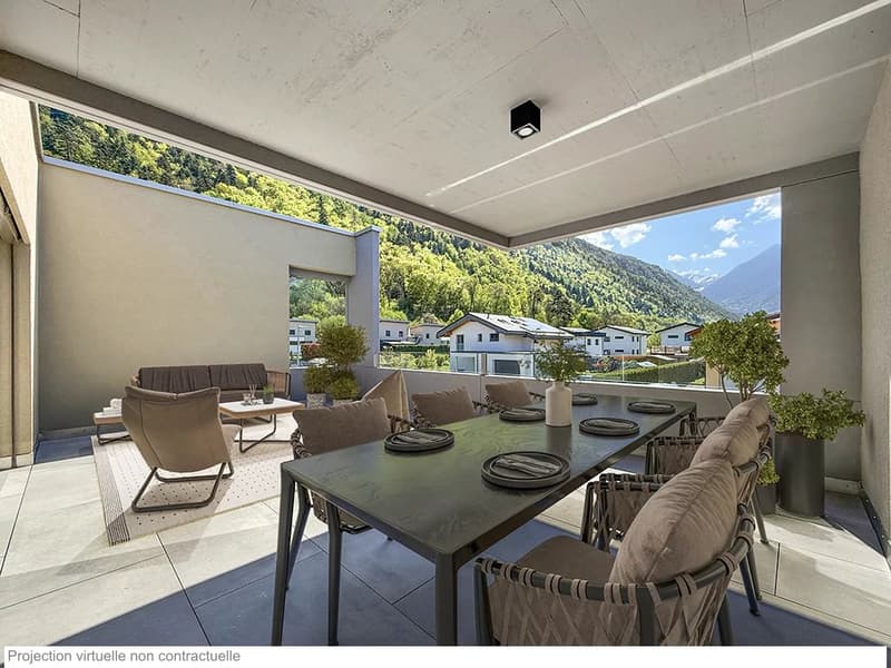 Prestige residential - Sumptuous new 4.5-room attic apartment (3)