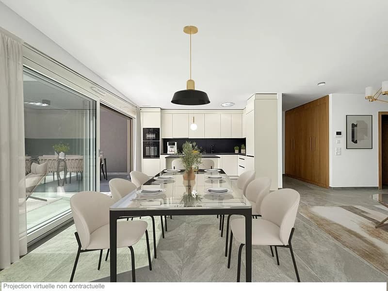 Prestige residential - Sumptuous new 4.5-room attic apartment (5)