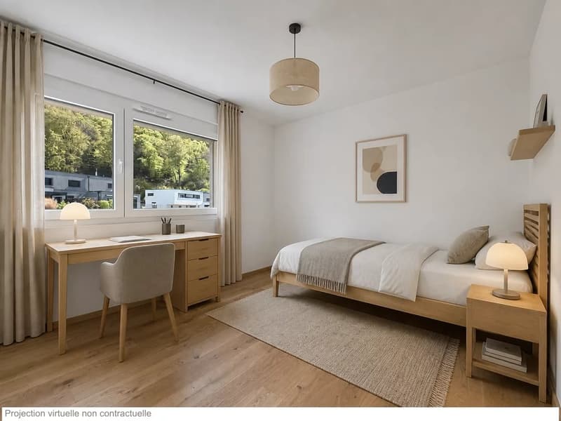 Prestige residential - Sumptuous new 4.5-room attic apartment (10)