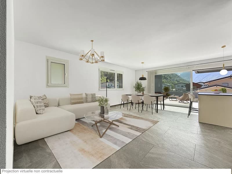 Prestige residential - Sumptuous new 4.5-room attic apartment (4)