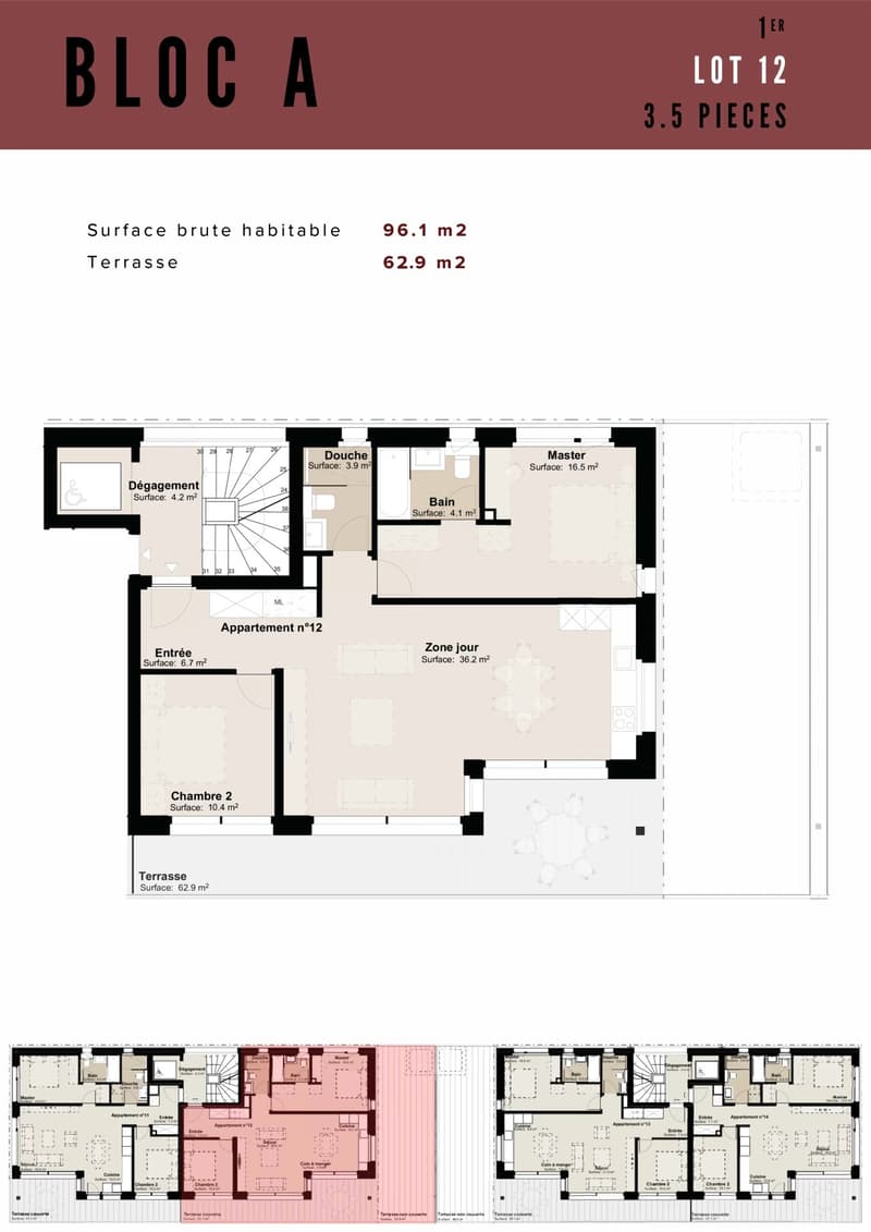 Martigny | Lumineux 3,5 pièces au 1er étage avec grande terrasse (3)
