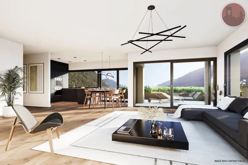 Martigny | Lumineux 3,5 pièces au 1er étage avec grande terrasse (2)