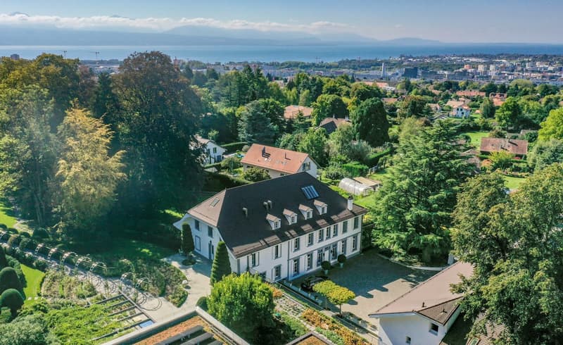 Somptueuse propriété du 19ème siècle aux portes de Lausanne (1)