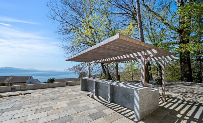 Superbe propriété rénovée avec vue panoramique à Lutry (8)